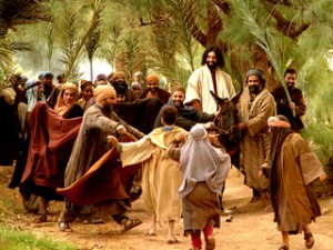 Иисус въезжает в Иерусалим